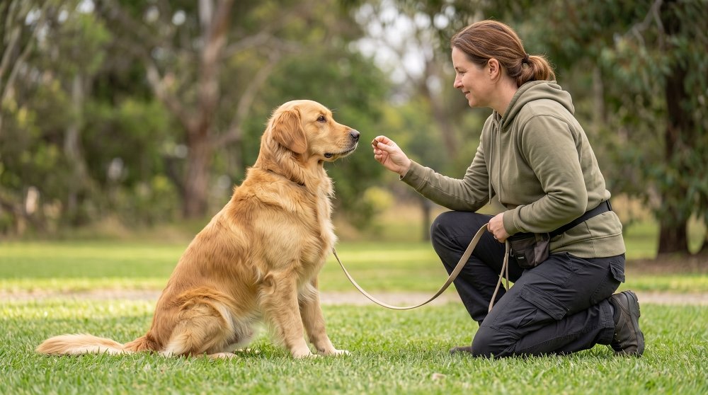 Golden Retrievers Easy to Train