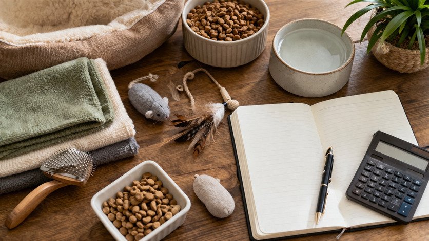 cat supplies and budget planning