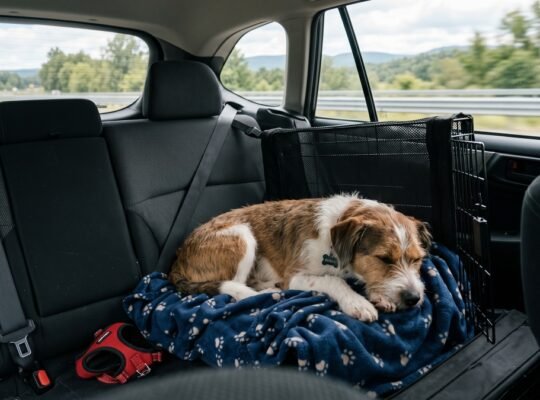 How to Travel With an Anxious Rescue Dog