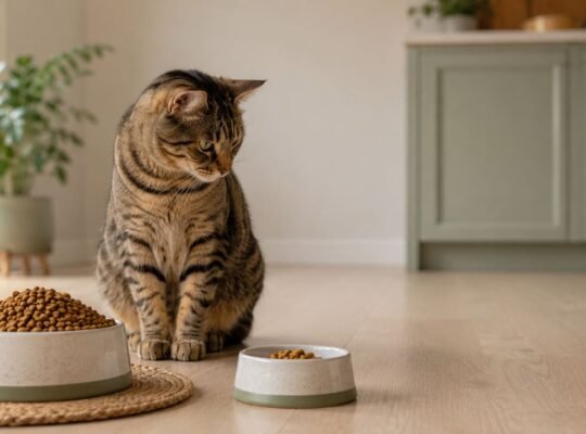 free feeding vs scheduled meals for cats