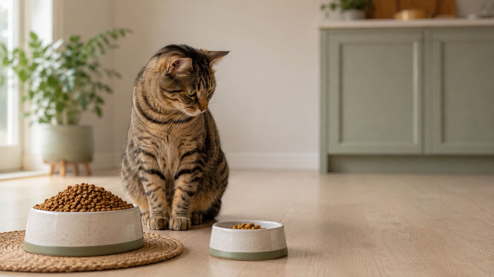 free feeding vs scheduled meals for cats